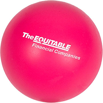 Neon Pink color option for Round Stress Ball