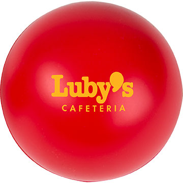 Red color option for Round Stress Ball