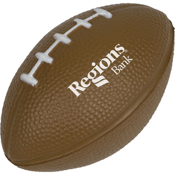 Brown color option for Small Football Stress Reliever
