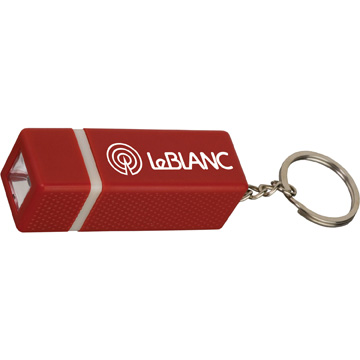 Red color option for Square Key Tag Light