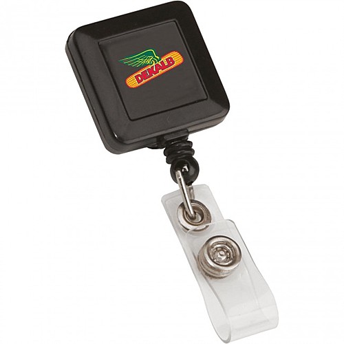 Main photo of Square Retractable Badge Holder
