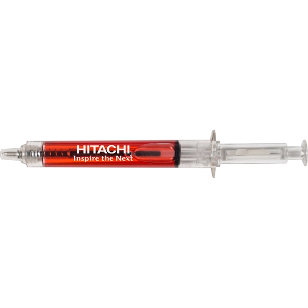 Clear-Red color option for Syringe Pen