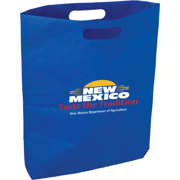Blue color option for Tote Bag With Diecut Handle