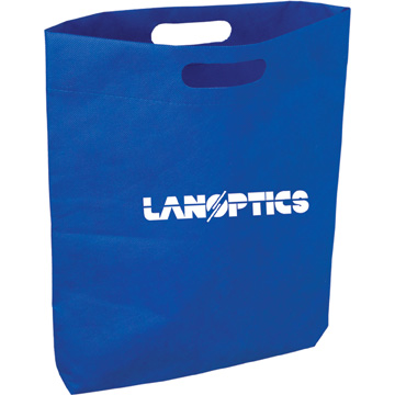 Blue color option for Tote Bag With Diecut Handle