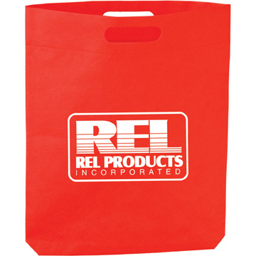 Red color option for Tote Bag With Diecut Handle