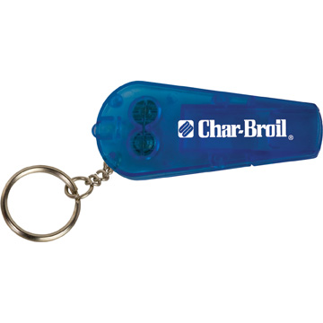 Translucent Blue color option for Whistle Key Tag Light