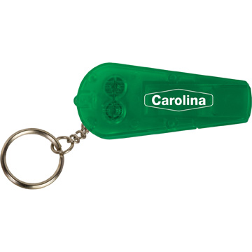 Translucent Green color option for Whistle Key Tag Light