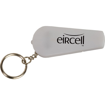 White color option for Whistle Key Tag Light