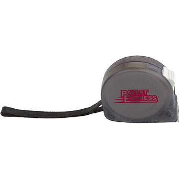 Translucent Black color option for Zippy Tape Measure With Lock, Clip And Strap