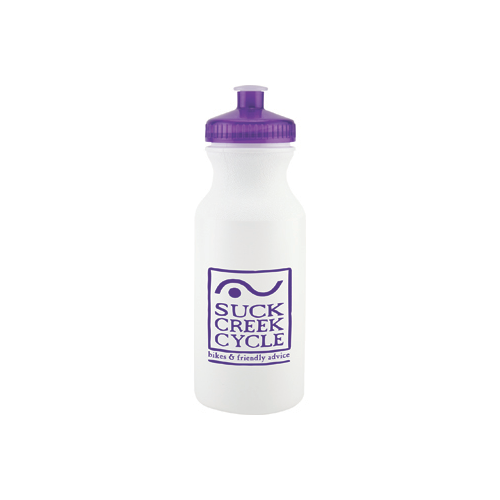 Whitepurpl color option for 20 Oz Bike Bottle