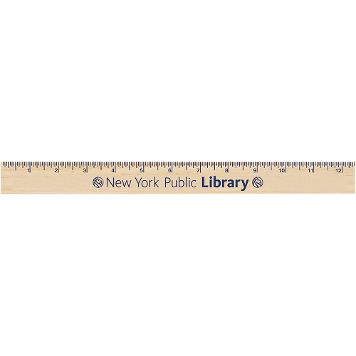 Natural color option for 12" Natural Finish Ruler