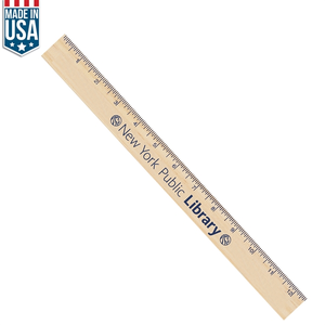 Photo of 12" Natural Finish Ruler