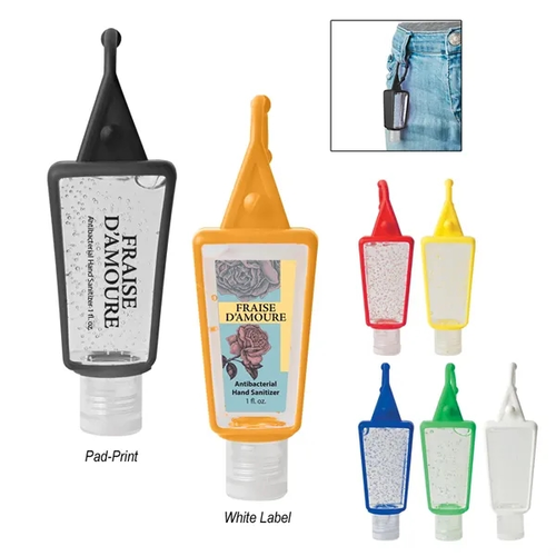 Main photo of 1 Oz. Hand Sanitizer In Silicone Holder