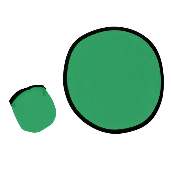 Lime color option for 10" Flying Disk With Matching Pouch