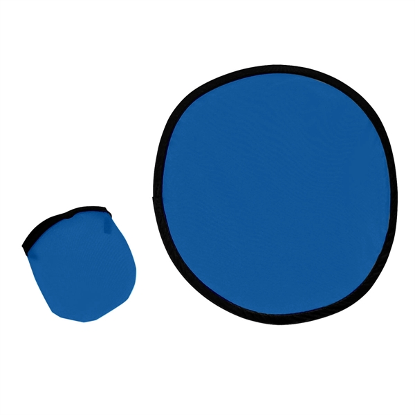 Royal Blue color option for 10" Flying Disk With Matching Pouch