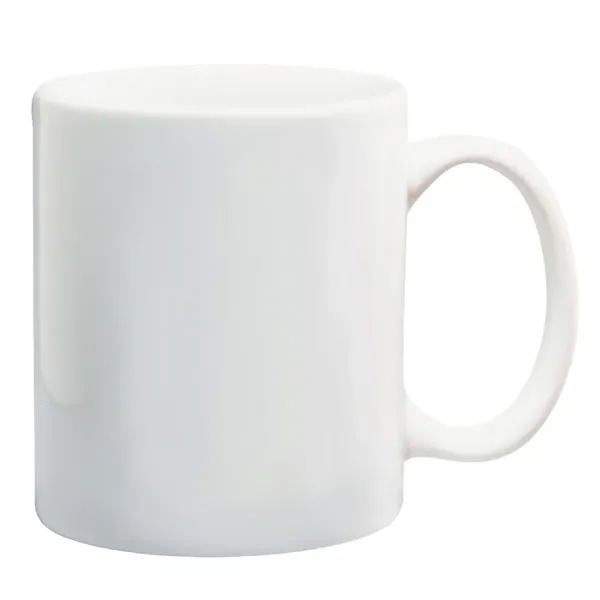 White color option for 11 Oz. White Ceramic Mug