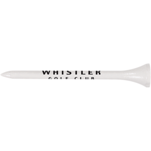 White color option for 2 3/4" Tall Tee