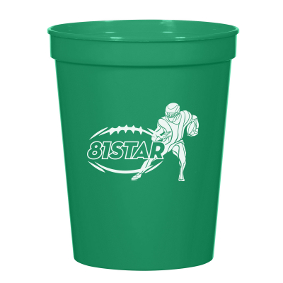 Green color option for 16 Oz. Big Game Stadium Cup