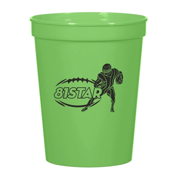 NEON GREEN color option for 16 Oz. Big Game Stadium Cup