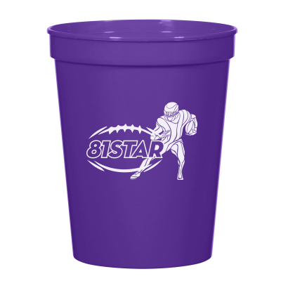 Purple color option for 16 Oz. Big Game Stadium Cup