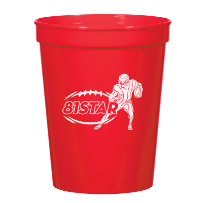 Red color option for 16 Oz. Big Game Stadium Cup