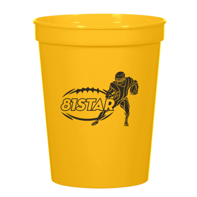 Yellow color option for 16 Oz. Big Game Stadium Cup