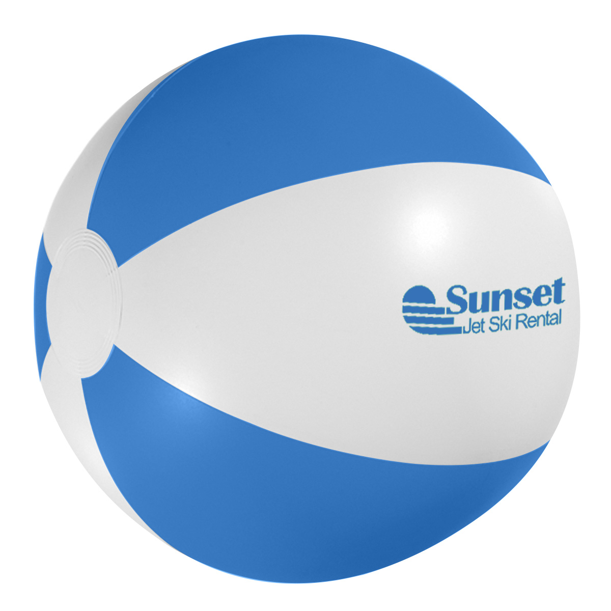 Blue & White color option for 16" Beach Ball