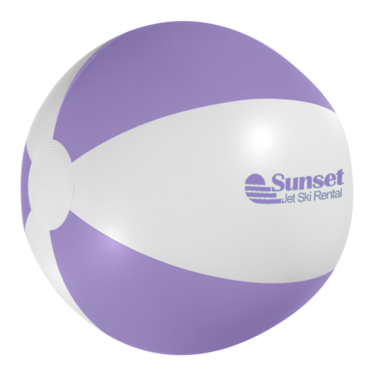 Purple & White color option for 16" Beach Ball