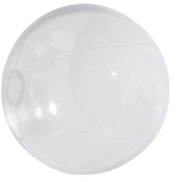 Translucent Clear color option for 16" Beach Ball