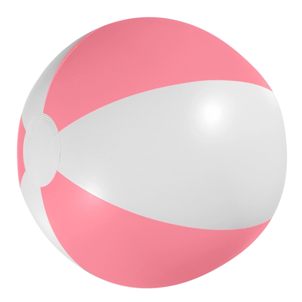 White With Pink color option for 16" Beach Ball