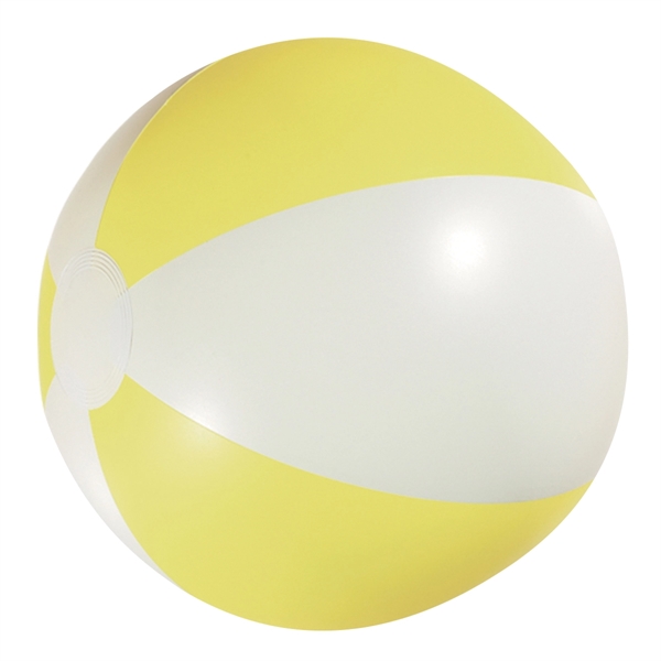 White/Yellow color option for 16" Beach Ball