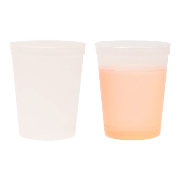 FROST ORANGE color option for 17 Oz. Big Game Mood Stadium Cup
