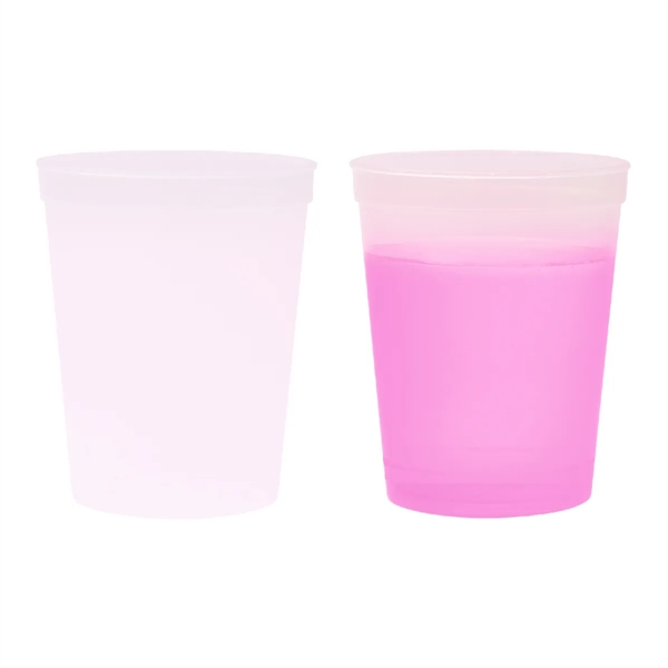 FROST PINK color option for 17 Oz. Big Game Mood Stadium Cup