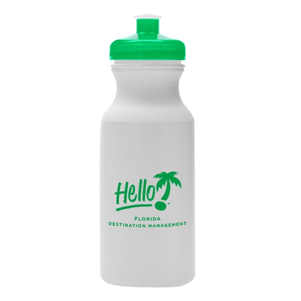Green Lid color option for 20 Oz. Hydration Water Bottle