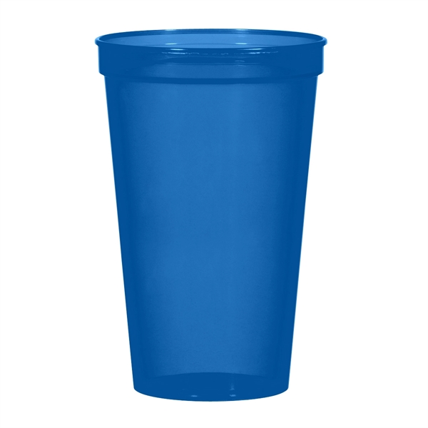 Translucent Blue color option for 22 Oz. Big Game Stadium Cup