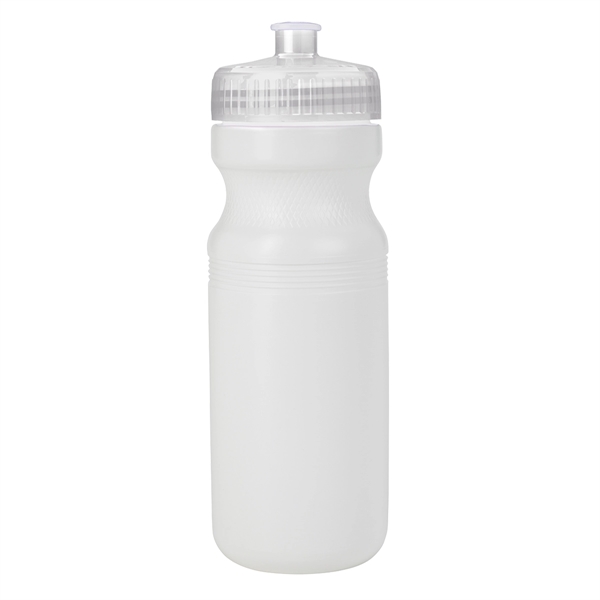 Clear color option for 24 Oz. Water Bottle