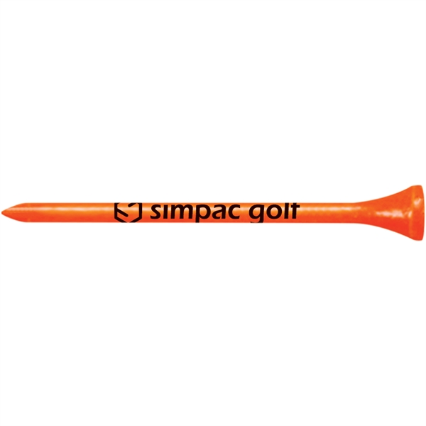 Orange color option for 3 1/4" Plus Tee