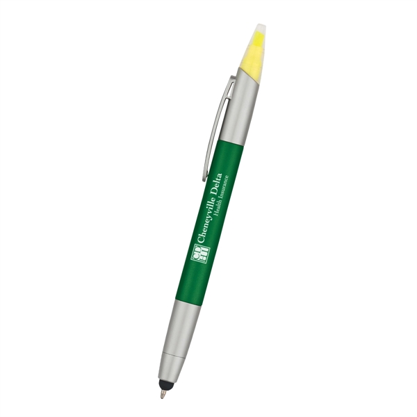 Green color option for 3 In 1 Pen/Highlighter/Stylus