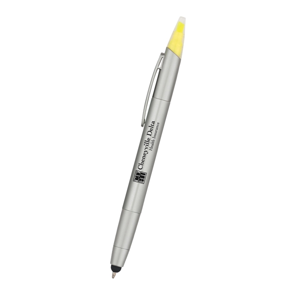 Silver color option for 3 In 1 Pen/Highlighter/Stylus