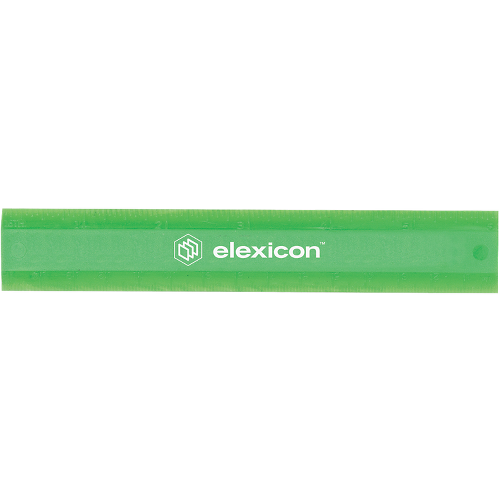 Green color option for 6" Double Beveled Edge Ruler