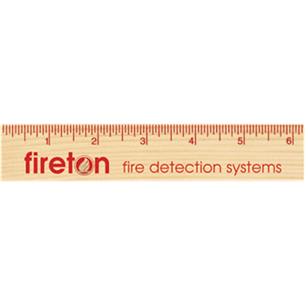 Natural color option for 6" Natural Finish Ruler