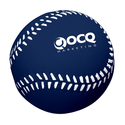 Navy color option for Baseball Shape Stress Reliever