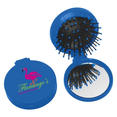 Blue color option for Brush And Mirror Compact