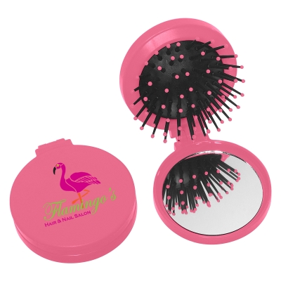 Pink color option for Brush And Mirror Compact