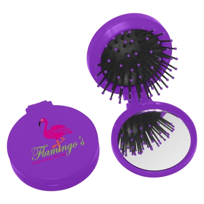 Purple color option for Brush And Mirror Compact