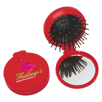 Red color option for Brush And Mirror Compact