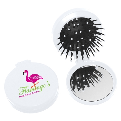 White color option for Brush And Mirror Compact