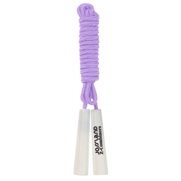 White With Purple color option for Budget Jump Rope