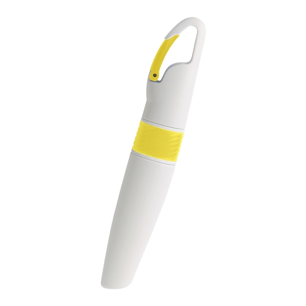 White With Yellow color option for Carabiner Highlighter