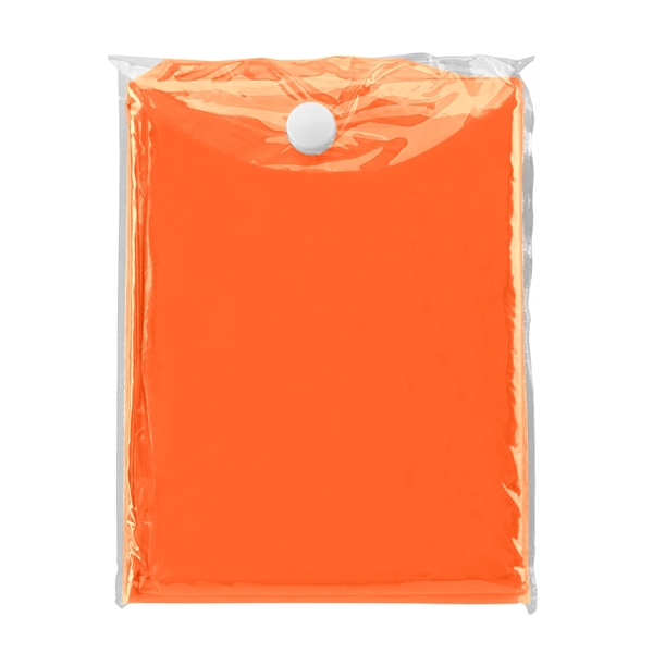 Orange color option for Disposable Poncho